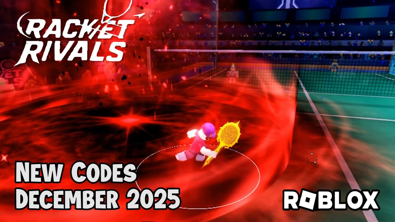 Codes Racket Rivles Roblox Racket Rivals New Codes December 2025 - YouTube