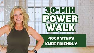 🔥 30 MIN 4000 STEPS WALKING WORKOUT 🔥 Weight Loss Walking Exercise for Women 50+ 🔥 Knee Friendly