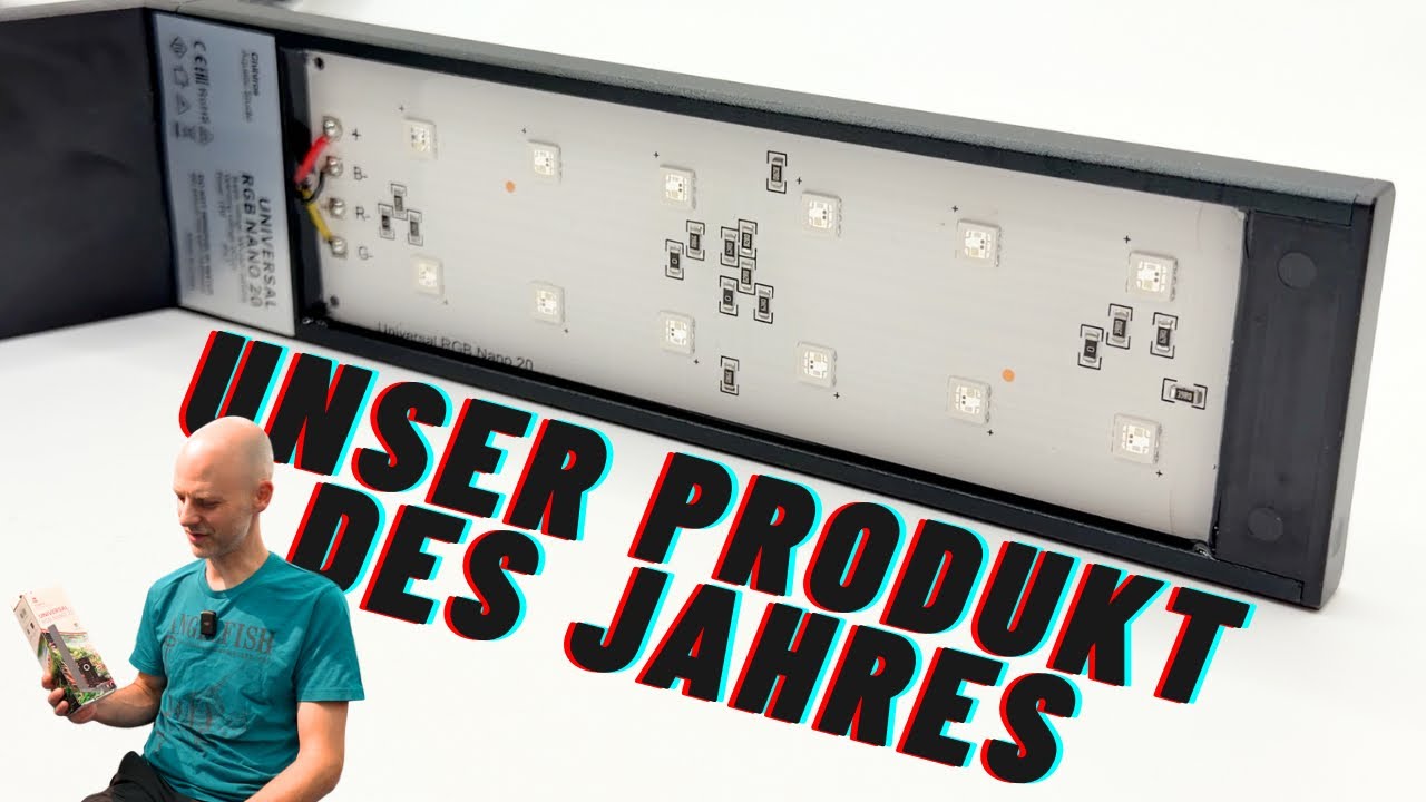 Unser Aquaristik Produkt des Jahres - Die Chihiros Universal RGB Nano im Test