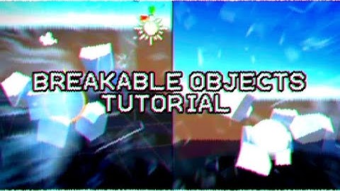 Breakable objects - short Unity tutorial