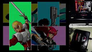 Jugando Phantasy Star The End of the Millennium de Sega Genesis