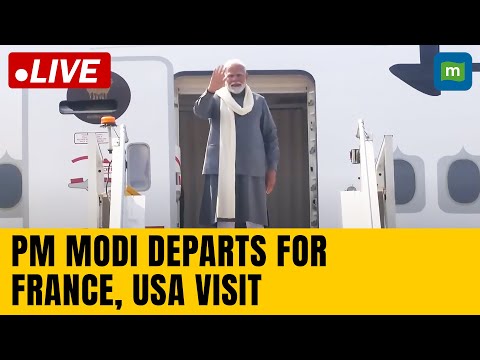 LIVE: PM Modi departs for France; USA visit | India | France | Emmanuel Macron |Trump | AI Summit Episode cover