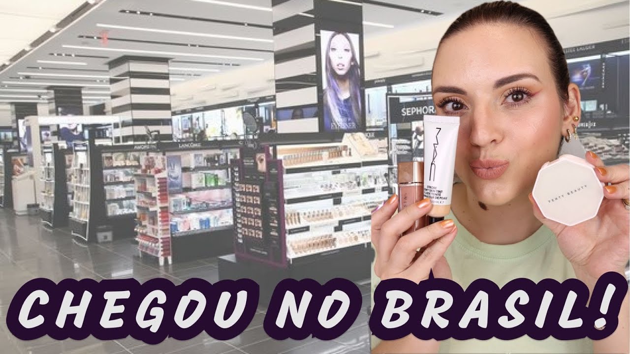 Testando MAKES IMPORTADAS VIRALIZADAS!! MAC, Nudestix, Fenty Beauty!!