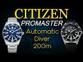 CITIZEN Promaster Mechanical Diver 200m NB-6021 - Vintage Automatic Diver Re-issue Challenge Diver