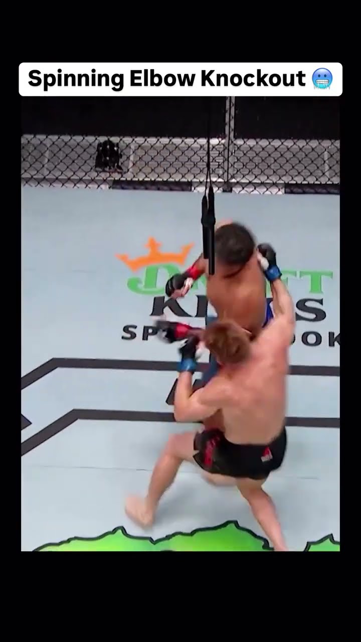 Knocked him ? Via - @ufc #ufc #knockout #combatsports