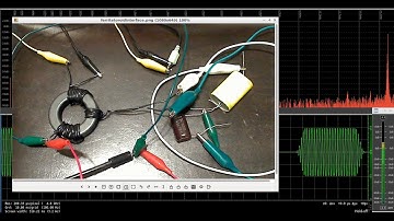 CW Keyer interface to PC - using a FERRITE TOROID for Keyer TX(VLF) & pc RX @ near zero latency