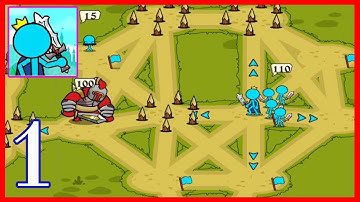 Stick Clash Game - All Levels 1-10 Gameplay Walkthrough (Android-iOS)