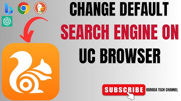How to Change Default Search Engine on UC Browser (Switch to Google, Bing or Yahoo Easily)
