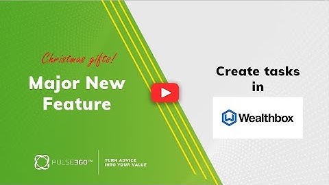 Wealthbox Task Announcement