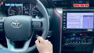 Hướng dẫn sử dụng tính năng CruiserControl trên xe Toyota Fortuner 2020