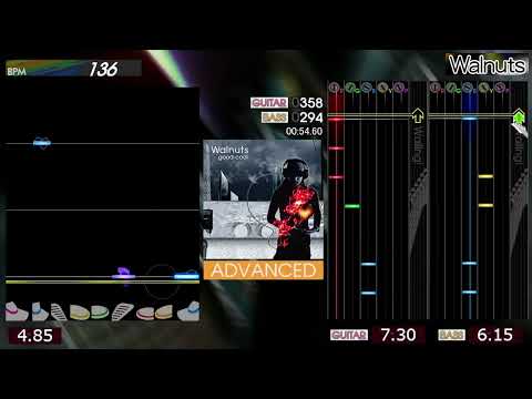 GITADORA / Walnuts - ADVANCED (GuitarFreaks V6 & DrumMania V6)