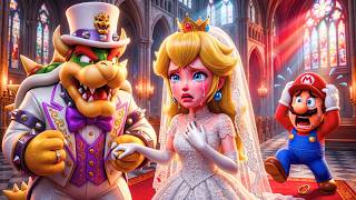 Princess Peach, Please Stop!! Don't Leave Alone 😭 | The Super Mario Bro Story