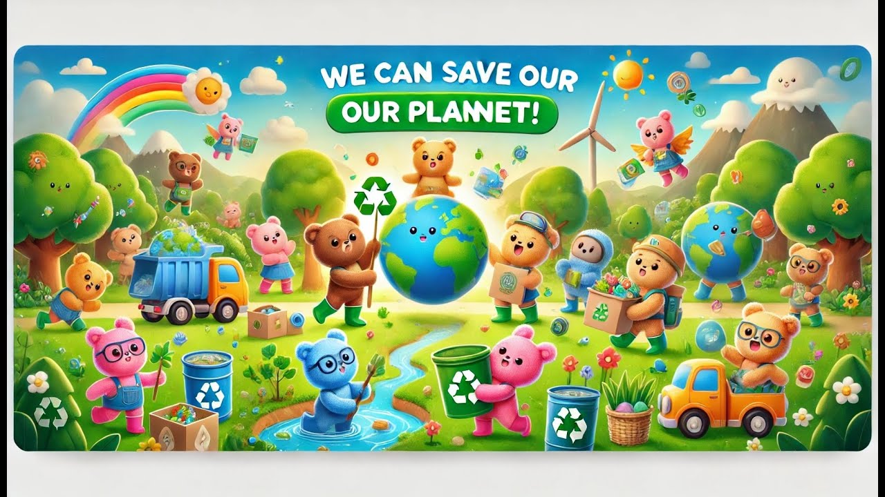 🌍 "We Can Save Our Planet" - Join Our Eco-Adventure! 🌱✨
