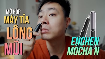 Mở Hộp Máy cắt lông mũi, tỉa lông mũi Xiaomi Enchen MOCHA N | Chống nước, Pin sạc