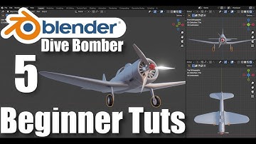Blender leren: een vliegtuig maken (deel 5)