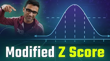 Simple explanation of Modified Z Score | Modified Z Score to detect outliers with python code