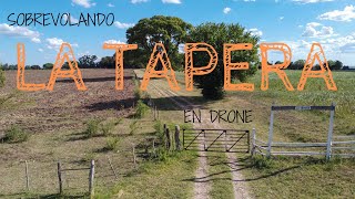 Volando en drone por "LA TAPERA" (Laguna del Pescado, Victoria, Entre Ríos)