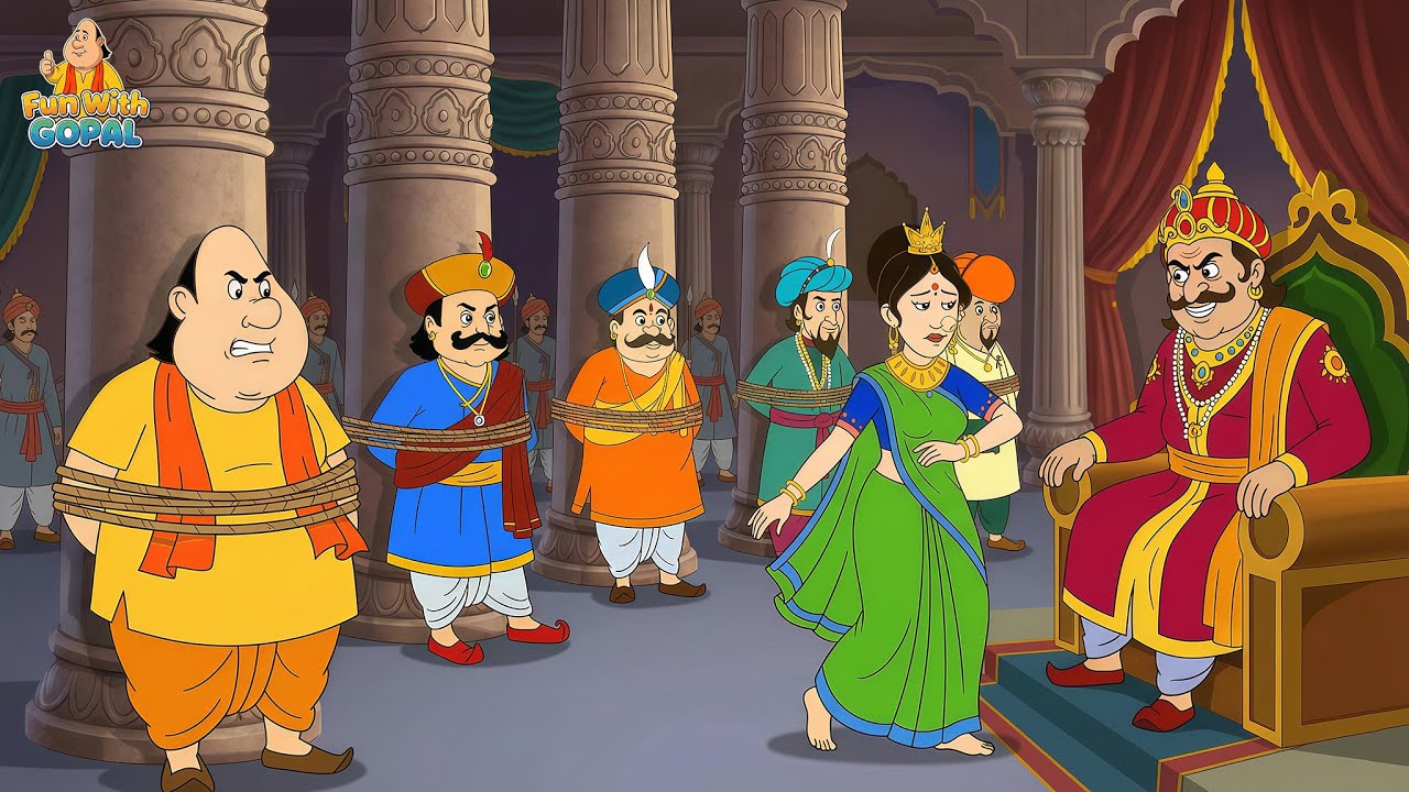 রাজা কৃষ্ণচন্দ্রের সম্পূর্ণ রাজপাট ও রানি কে কেড়ে নিল? | Gopal Bhar | Latest Episode 2025