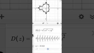 Mandelbrot Animation #desmos #maths #desmosanimation #mandelbrotset #mathanimation #mathart