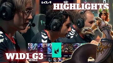AST vs TH - Highlights | Week 1 Day 1 LEC Winter 2023 | Astralis vs Team Heretics W1D1