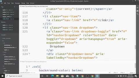 Bootstrap 4 Code/Class Hint for Brackets editor Bangla Tutorial.