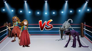Miss Delight vs. CatNap (Both Phases) – Poppy Playtime Battle!