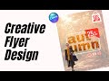 Creative Flyer Design For Fashion Brand | Canva Tutorial