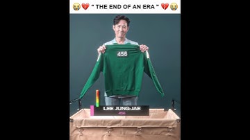 😭💔 THE END OF AN ERA 💔😭 - "Squid Game" Good Bye Edit | Somewhere Only We Know - ( Slowed + Reverb )