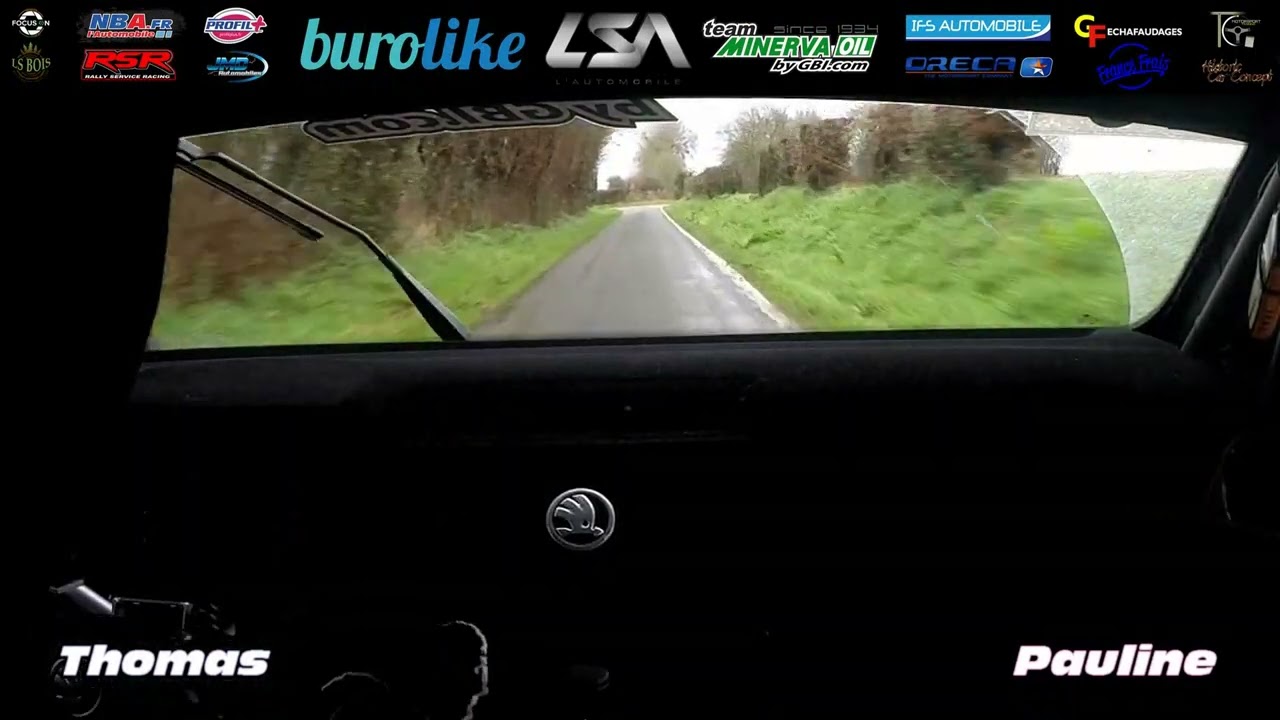 Embarquée Rallye Touquet 2023 - ES13 Roussent/Buire - Chauffray/Chauffray