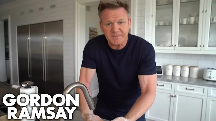 Gordon Ramsay Shows You The Proper Way to Wash Your hands in the Kitchen - DayDayNews