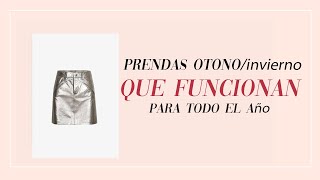 Prendas Básicas De Otoño Invierno Que Funcionan Para Otras Temporadas.