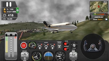 AFPS Airplane Flight Pilot Simulator: Escort The President Follow the F-16 | Android GamePlay 3d