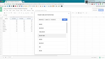 HowTo - Google Sheets - Format Numbers