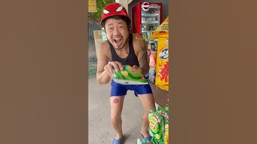 Bác chồng khờ ăn vụng tăm cay nè cậu bé mũ vàng ơi nè #funny #nguyenthuhang