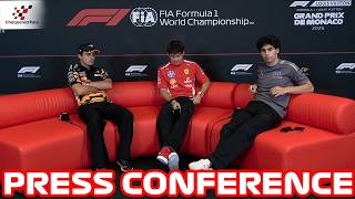 F1 Drivers Pre Race Press Conference Monaco Grand Prix 2026 | Leclerc, Norris, Bortoleto