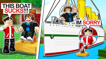 UNDERCOVER NOOB TROLLING He Thought I Was POOR! Build a Boat