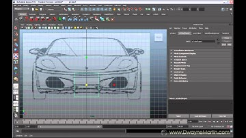 Maya 2012 Tutorial 13 - Editing Image Planes