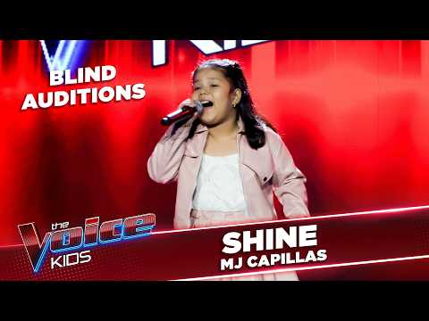 The Voice Kids Philippines: MJ Capillas literally SHINE for her performance | Blind Auditions