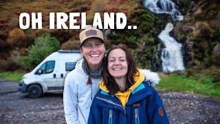 IRELAND CAMPERVAN TRIP in the MOST BEAUTIFUL PLACE!