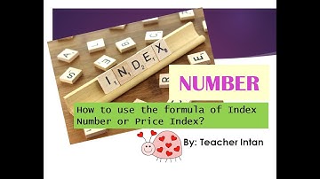 INDEX NUMBER PART 2 #cikgooTUBE