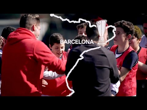 UEL Trophy Tour 2020 in Barcelona | UEFA Europa League | Kia