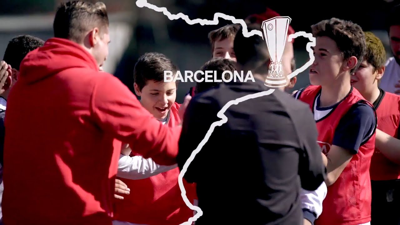 UEL Trophy Tour 2020 in Barcelona | UEFA Europa League | Kia