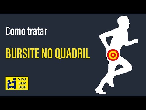 Como tratar bursite no quadril