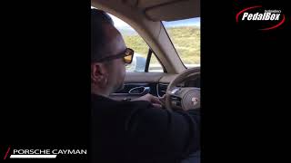 Porsche Cayman Pedalbox Test Sürüşü