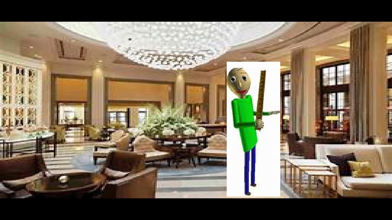 Playing Baldi's Hotel Mansion!