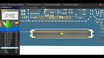 SAMSUNG A40 SM-A405 : LCD BACKLIGHT WAYS, DISPLAY LCD WAYS & FINGERPRINT WAYS