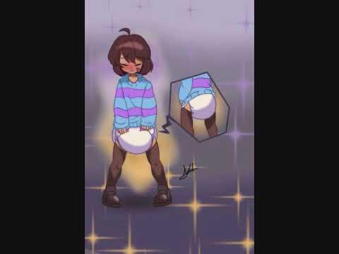 Frisk poops their diaper~