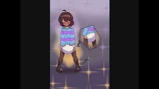 Frisk poops their diaper~