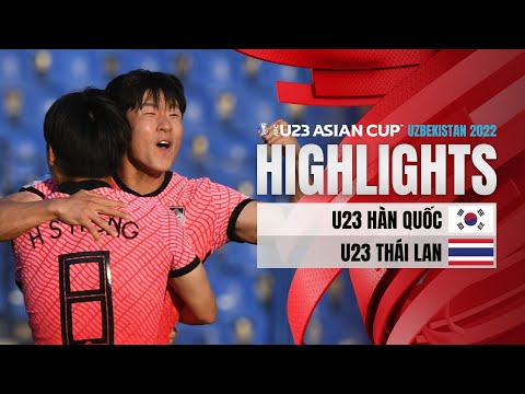 HIGHLIGHTS: U23 HÀN QUỐC - U23 THÁI LAN | KHÓC, CƯỜI VÌ VAR | U23 Châu Á 2022