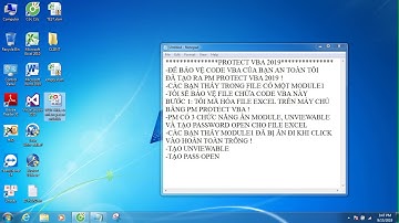 PROTECT VBA 15/9/2019
